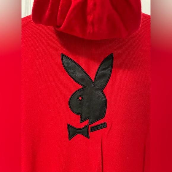 Vintage Playboy Hoodie Vest - Picture 4 of 5